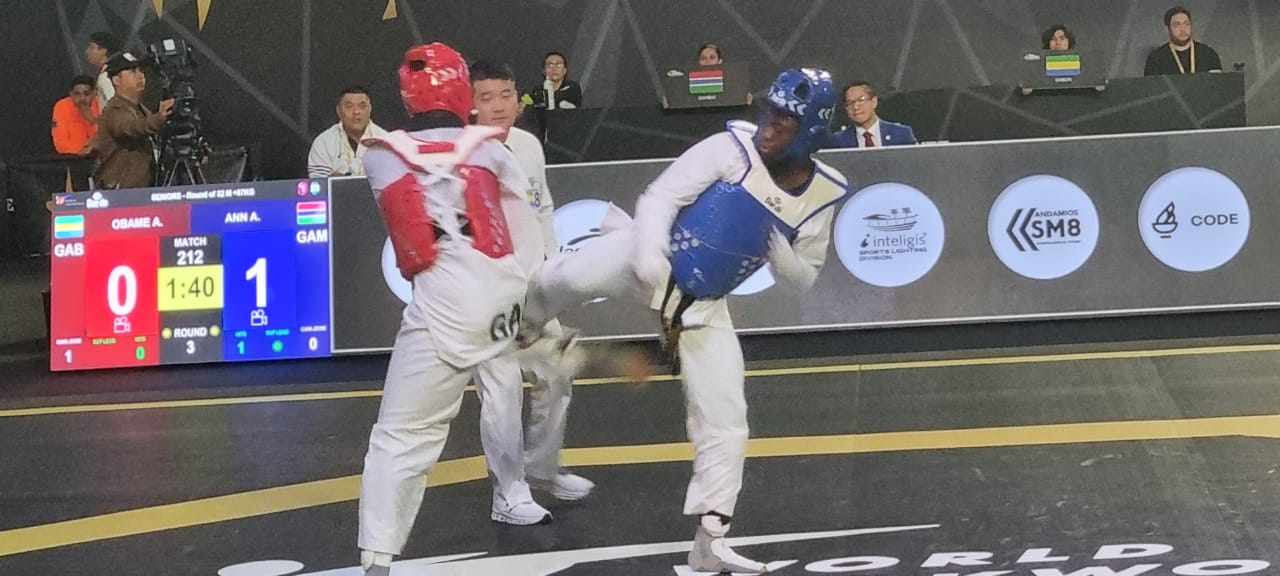 Mondiaux de taekwondo : Anthony Obame tombe dès le premier tour