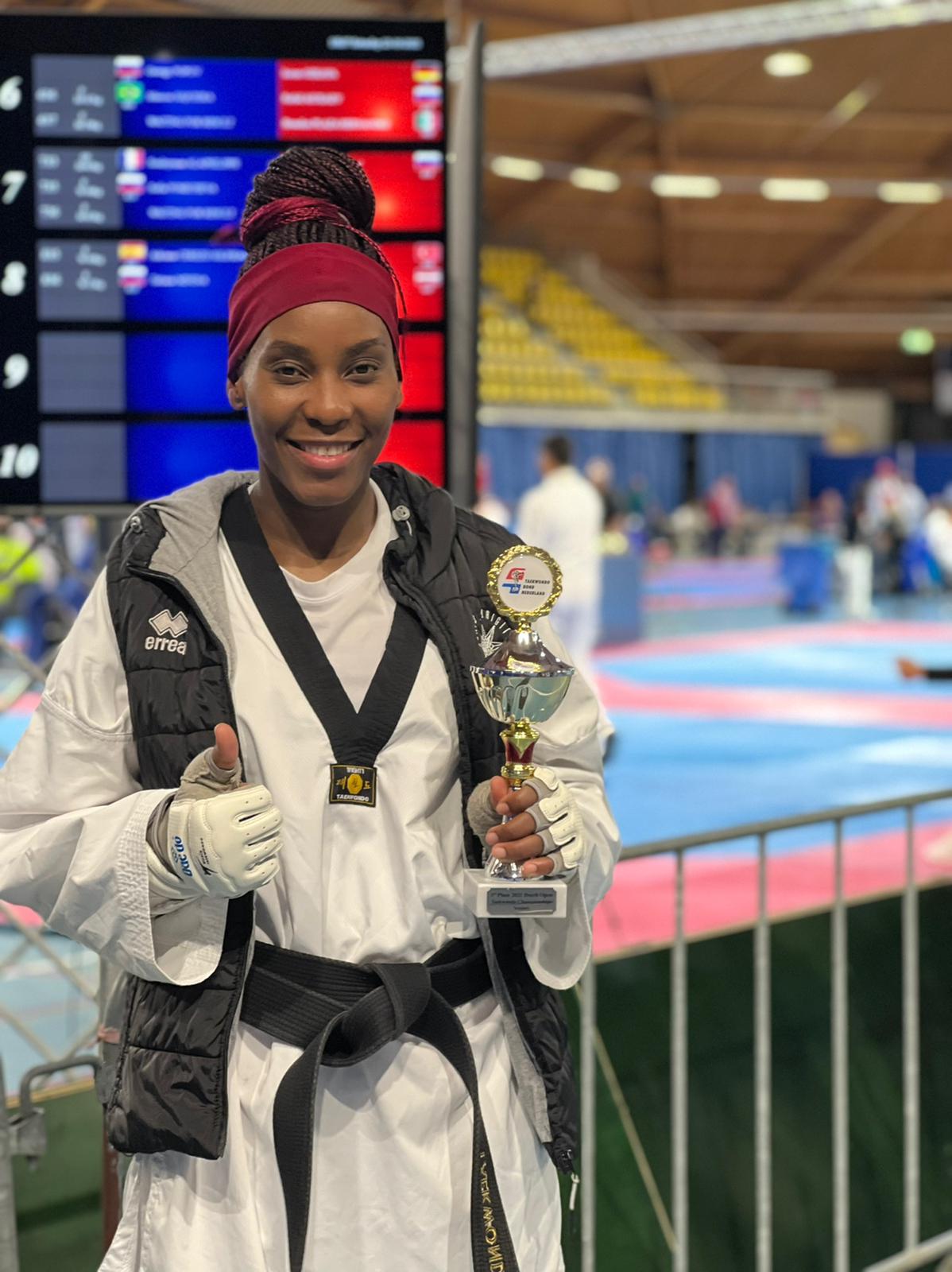 Open des Pays-Bas : Urgence-Maria Mouega en bronze