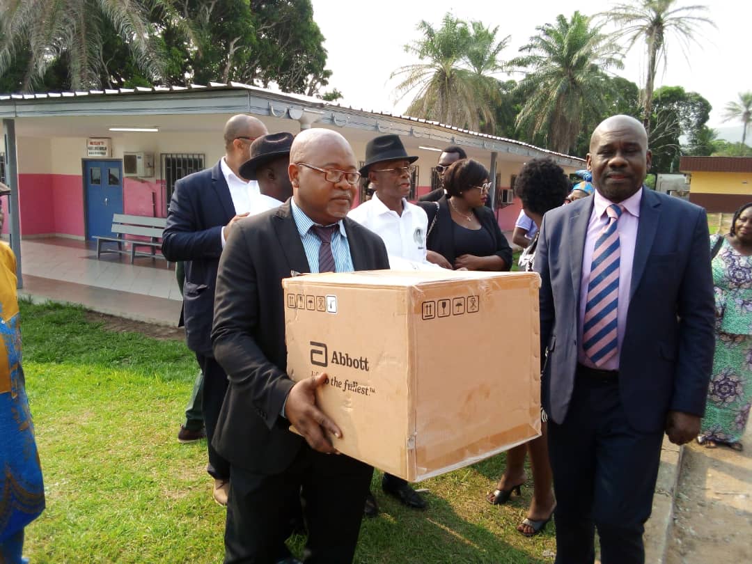 Hôpital Jean Claude Andrault de Mounana La maternité totalement rénovée livrée