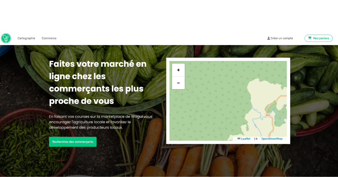 Vu du Site Wagui