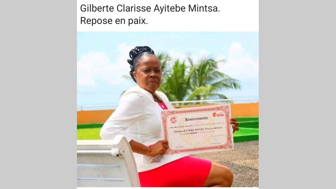 Nécrologie : Clarisse Mintsa livre sa dernière analyse