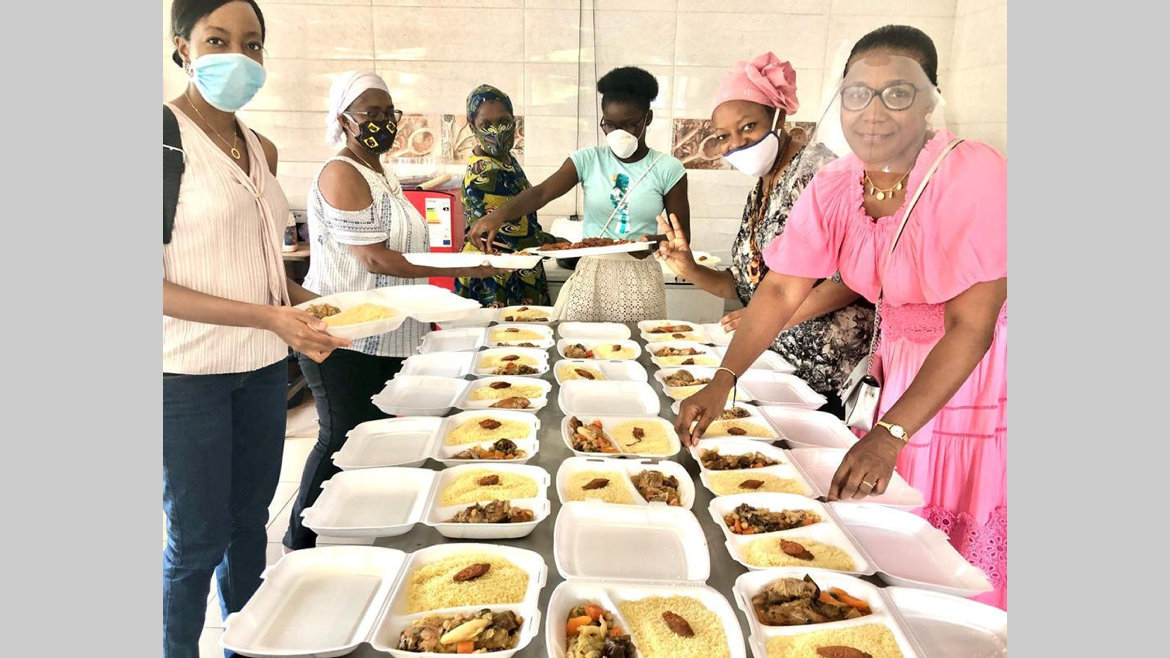 Covid-19 : une semaine de repas pour les soignants de l'HIAA
