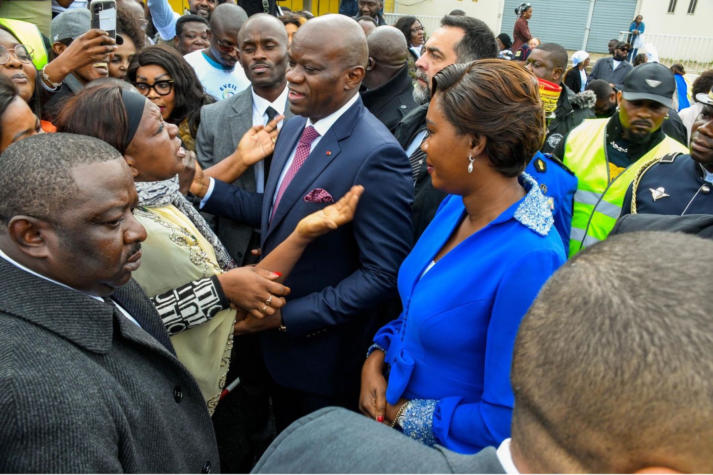  Oligui Nguema en visite officielle en France depuis hier