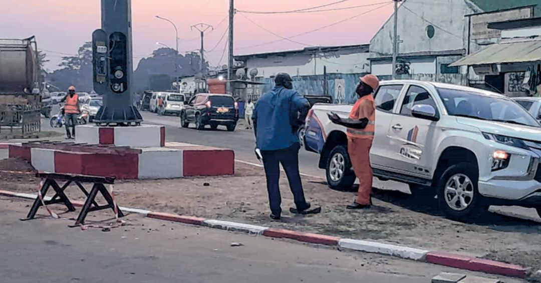  Le président Oligui Nguema aujourd'hui à Lambaréné