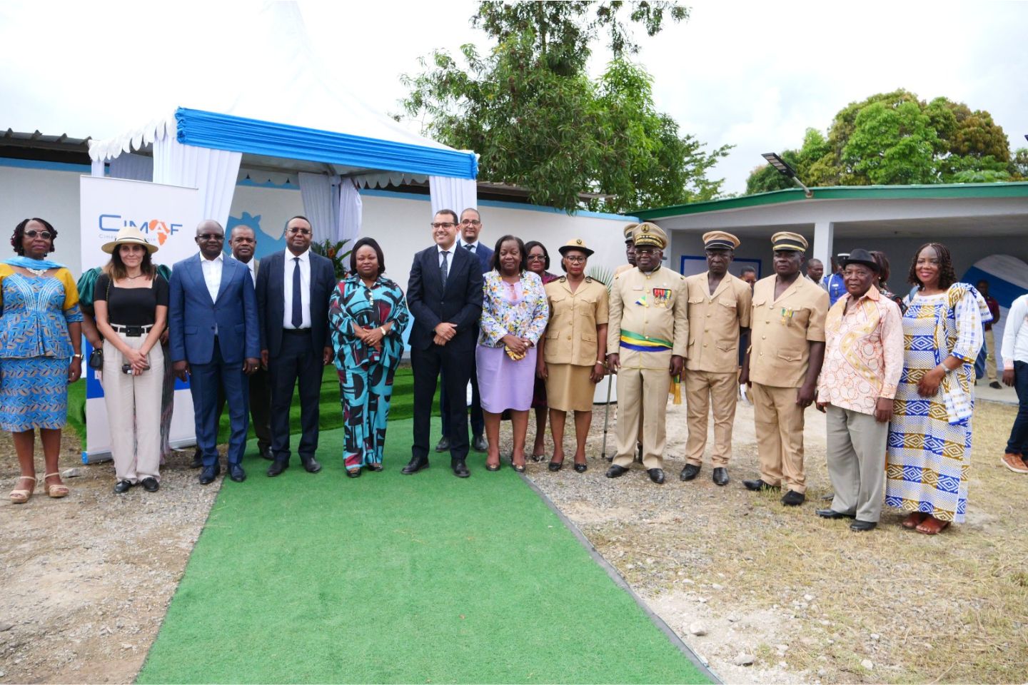 Cimaf cède son dispensaire à la commune de Ntoum