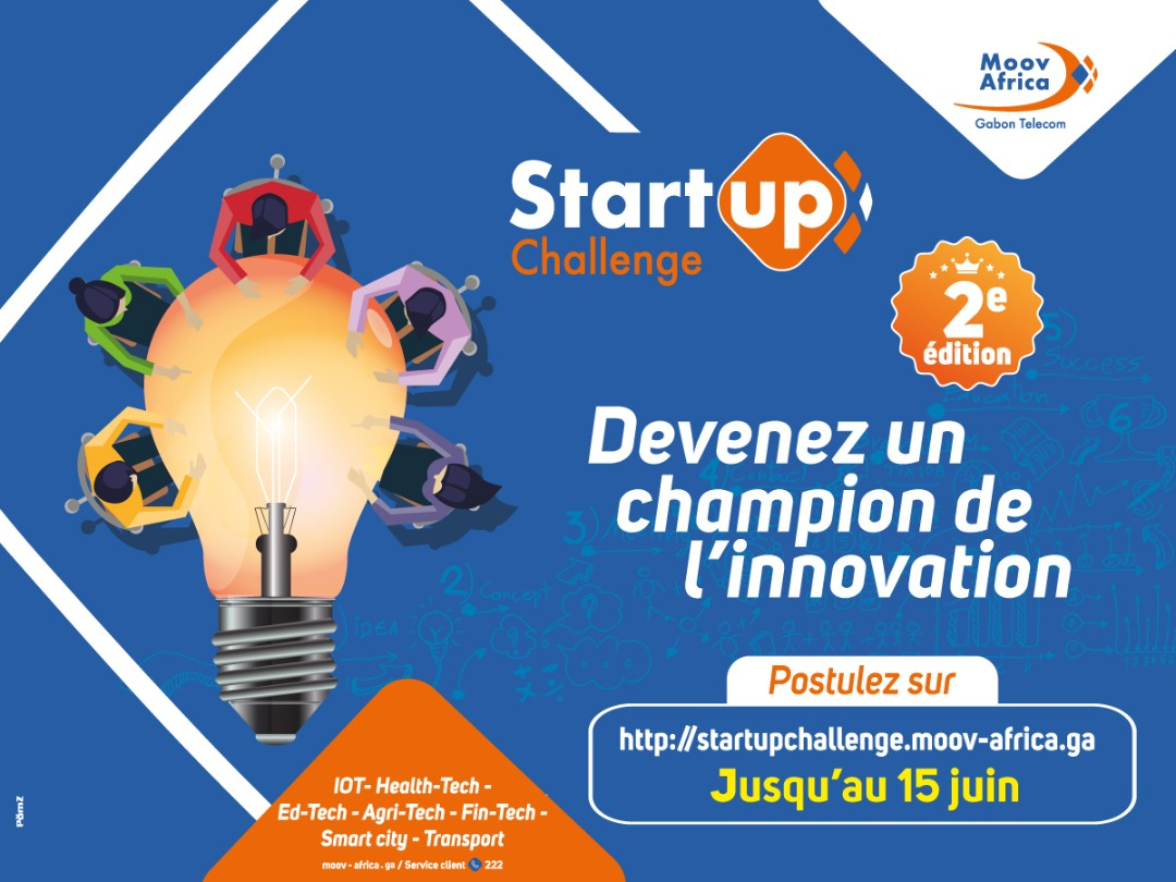 Moov Africa-Gabon Telecom relance la 2è Edition du Start Up Challenge