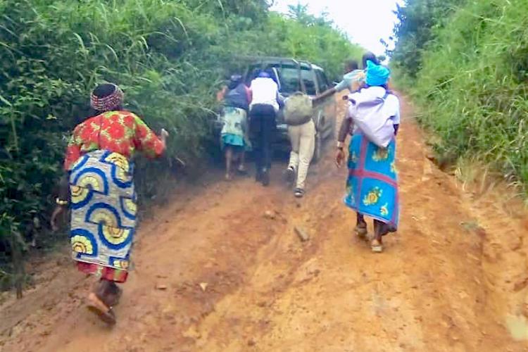 Bitam : La route Obilville dans un piteux état