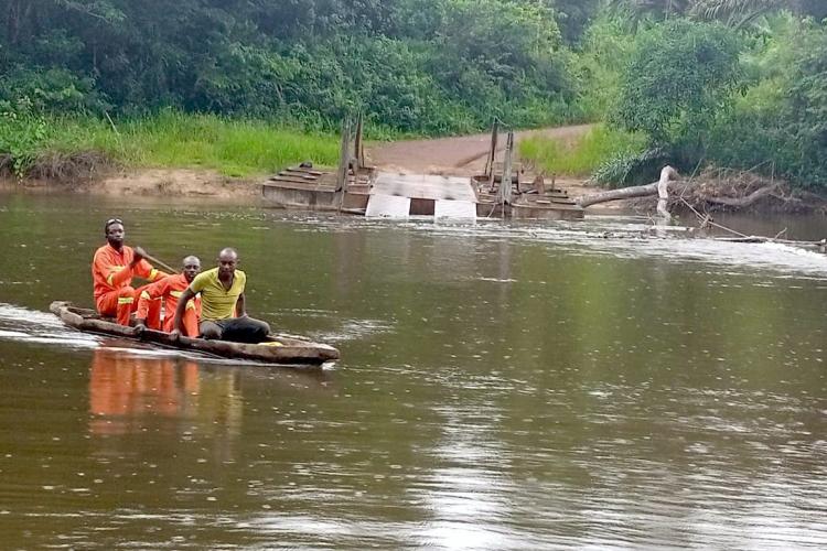 Lébamba : l’urgence de faire redémarrer le bac sur la rivière Louétsi