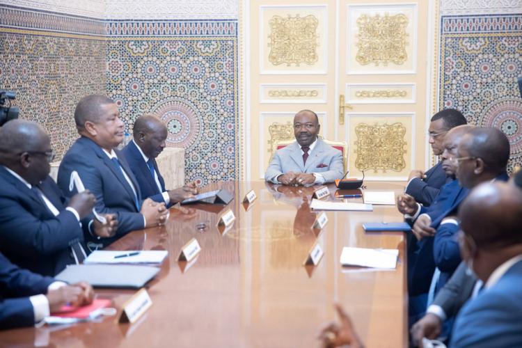 La nouvelle équipe de la CPG chez Ali Bongo Ondimba