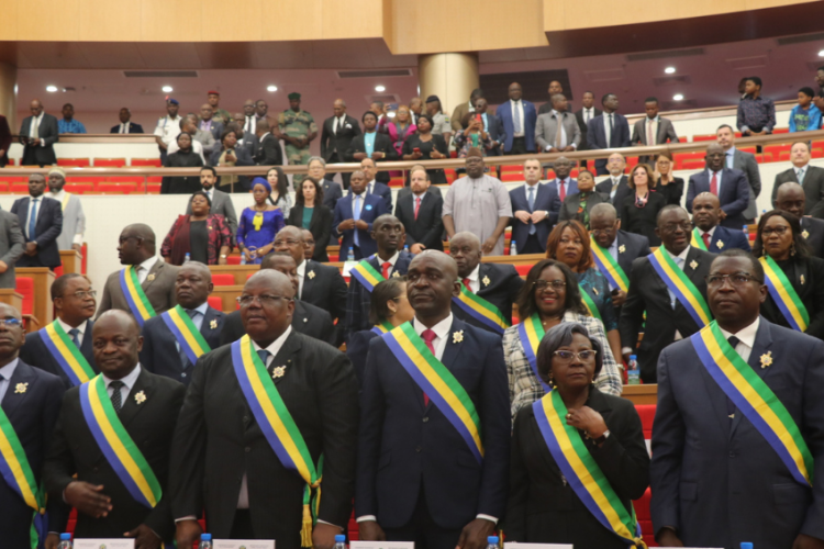 Les Membres du Bureau de l'Assemblée Nationale de la Transition.