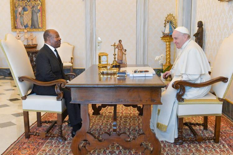 Diplomatie : Ali Bongo Ondimba s’entretient avec Sa Sainteté le Pape François