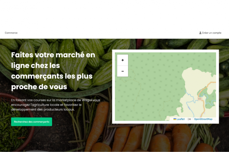 Vu du Site Wagui