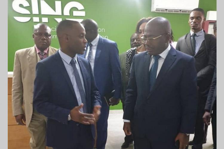 Économie numérique : Ikambouayat Ndeka visite les start-up gabonaises