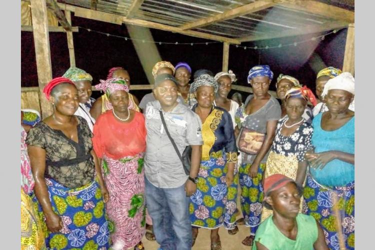 Guietsou : Le député Roland Matsiendi sur le terrain