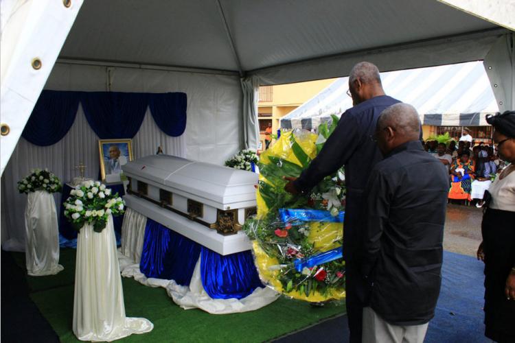 UOB : L'adieu au Dr Marius Emmanuel Indjieley