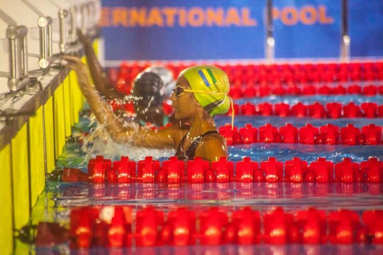 Finale du 50 mètres : Aya Girard De Langlade Mpali termine 2e